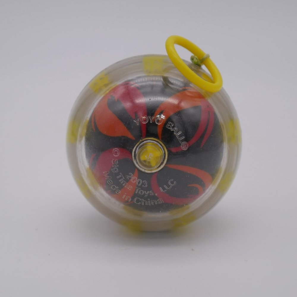 Big Time Toys Yoyo Ball 2003 Yellow/ Red/ Black